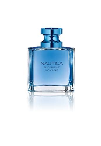 Nautica Midnight Voyage Eau de Toilette, Vegan Formula, Eau de Toilette Spray, Spicy Scent of Pink Pepper and Mesmerizing Amber, 1.6oz