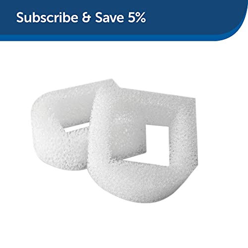 PetSafe Drinkwell Replacement Foam Filters Compatible with PetSafe Ceramic and Stainless Steel Pet Fountains, for Water Dispensers, 2 Pack - PAC00-13711
