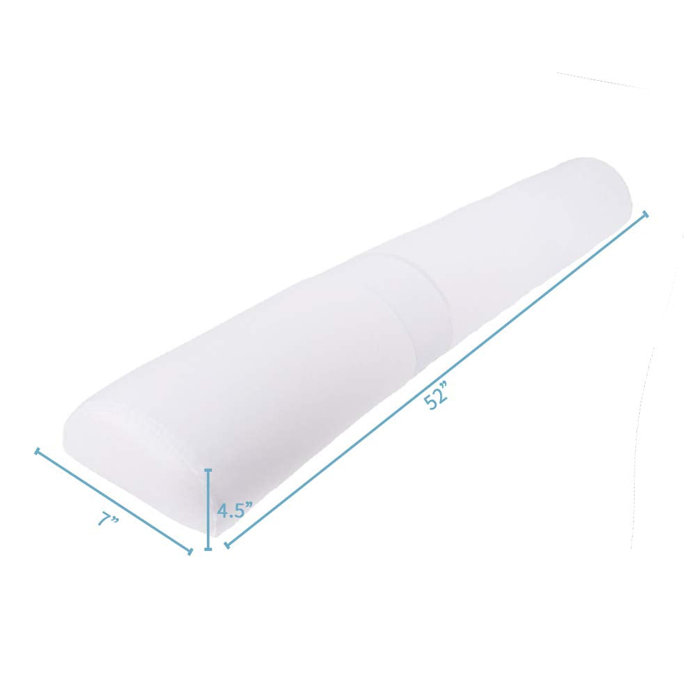 Tebery Bed Bumper for Toddlers, Memory Foam Bed Rail for Kids, Pillow Pad with Waterproof Cover Machine Washable, Safety Bed Guard Rail with Non-Slip Bottom, Bumper Bed Guard for Queen King Twin