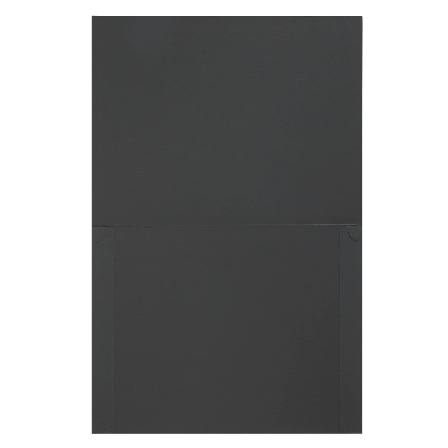 24-Pack Black Award Certificate Holders - Bulk Certificate Holders for Graduation, Diploma, Employee Appreciation, Certifications (fits 8.5x11)
