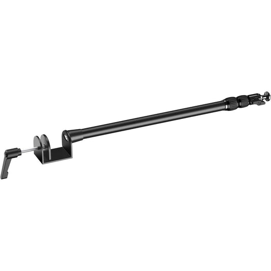 Elgato Master Mount L - Premium Desk Clamp with Pole extendable up to 125cm/49in and 1/4 inch Thread to Mount Lights,Cameras, and Microphones,perfect for Streaming, Videoconferencing and Studios,Black