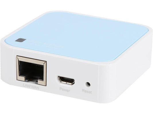TP-Link N300 Wireless Portable Nano Travel Router(TL-WR802N) - WiFi Bridge/Range Extender/Access Point/Client Modes, Mobile in Pocket