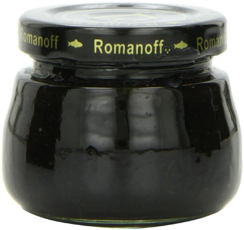 Romanoff Caviar Black Lumpfish, 2 oz, Whole