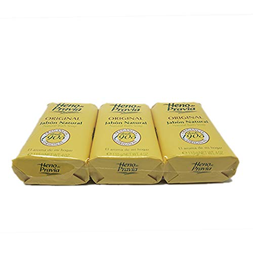 Heno De Pravia Soap LARGE 4.4 oz. Ea. ORIGINAL ( 6 Soaps Total)