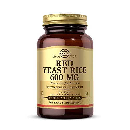 Solgar – Red Yeast Rice, 60 Vegetable Capsules