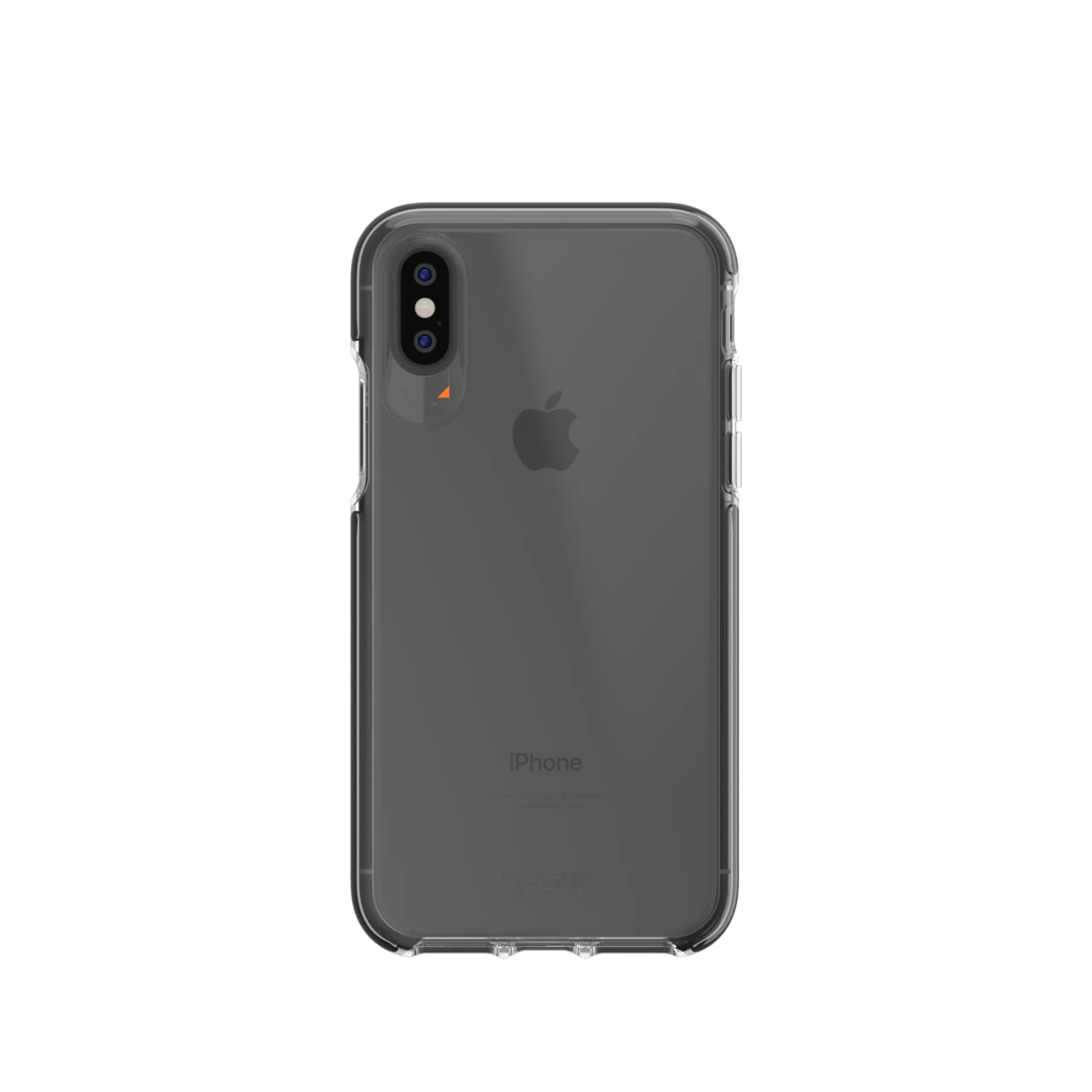 Gear4 Crystal Palace Clear Case with Advanced Impact Protection [ Approved by D3O ], Slim, Tough Design for iPhone X/XS – Clear