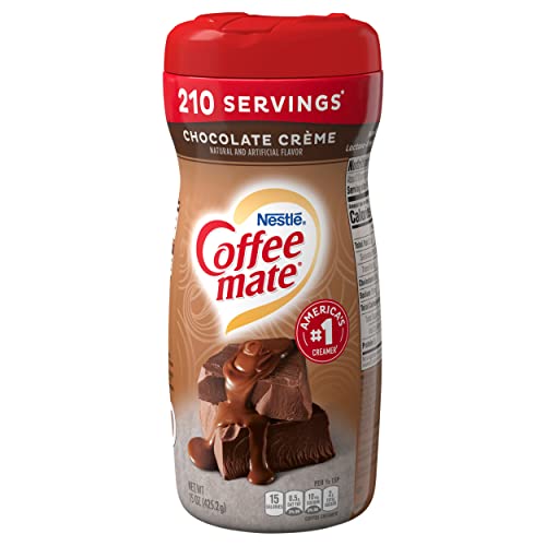 Nestle Coffee Mate Coffee Creamer Creamy Chocolate, Pack of 6 (15 Ounce)