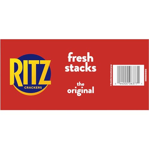 RITZ Fresh Stacks Original Crackers, Party Size, Christmas Crackers, Holiday Crackers, 23.7 oz (16 Stacks)