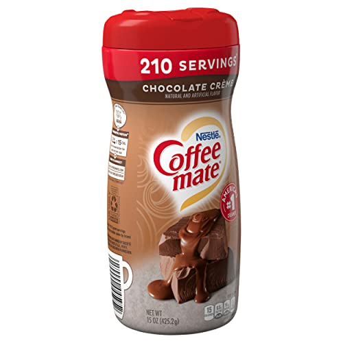 Nestle Coffee Mate Coffee Creamer Creamy Chocolate, Pack of 6 (15 Ounce)