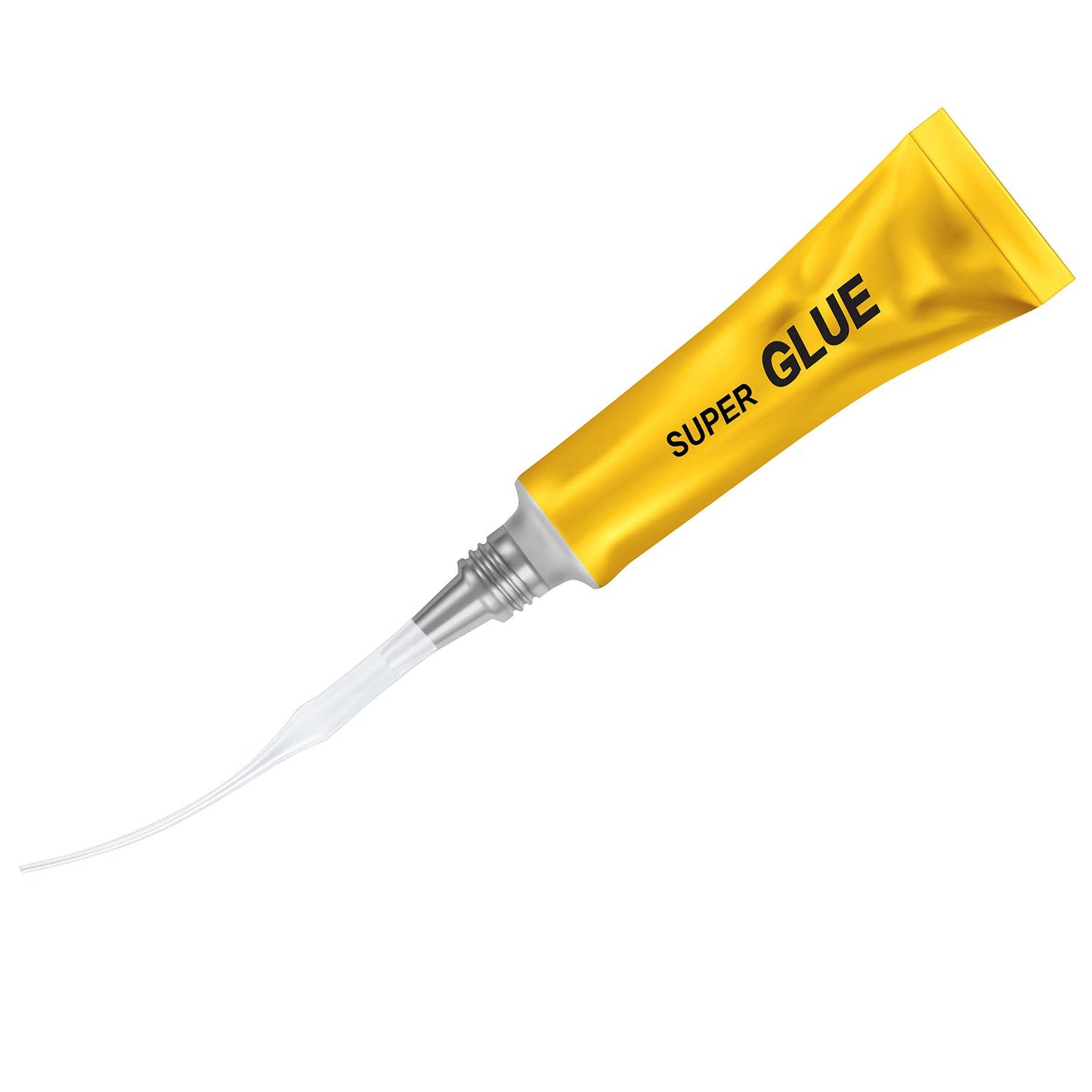 Hsei 200 Pcs Glue Micro-Tips Plastic Glue Bottle Tips Glue Extender Precision Applicator for Crafting, Lab Dispensing, Adhesive Dispensers