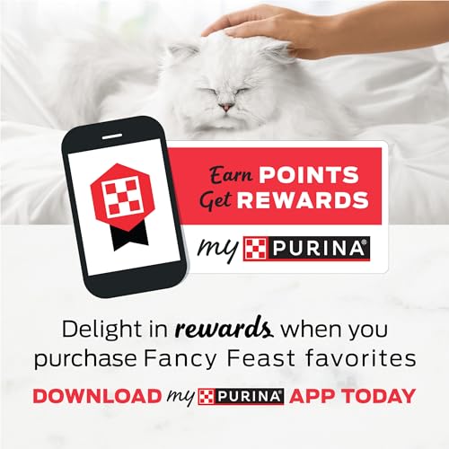 Purina Fancy Feast Pate Wet Cat Food Variety Pack, Savory Centers Pate With a Gravy Center - (2 Packs of 12) 3 oz. Pull-Top Cans