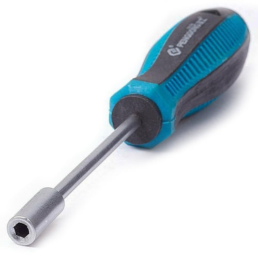 Utoolmart 3.5mm Nut Driver, 6-Point Hex Nut Driver, Non-Magnetic Tip Socket Driver Hex Nut Key Wrench Screwdriver with 75mm Cr-V Steel Round Shaft, Screwdriver Nut driver Hand Tool