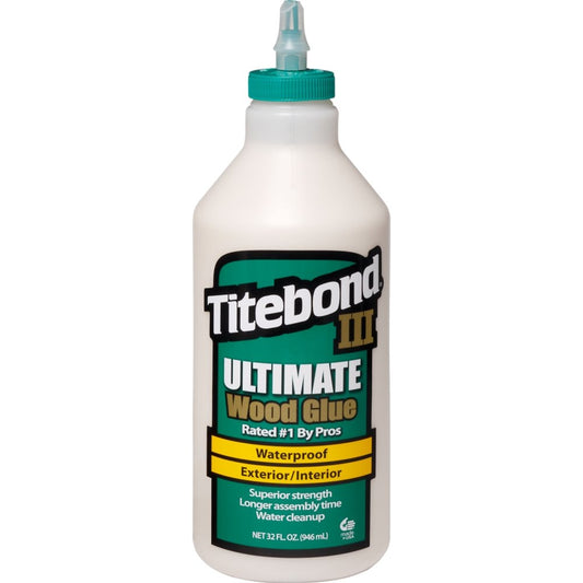 Titebond III Ultimate Wood Glue, Quart