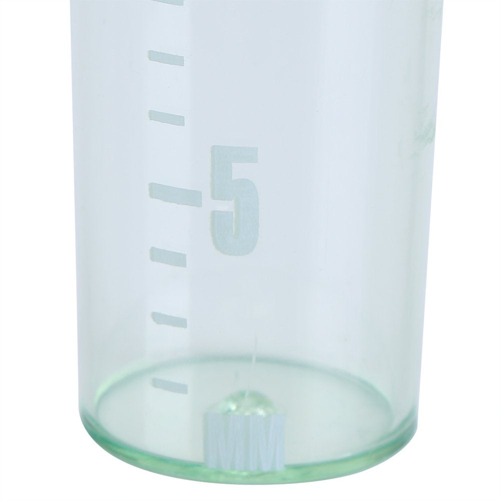 Yosoo Rain Gauge,Tube Sturdy Plastic Udometer with Large Printed Numbers for Garden Outdoor Yard-35mm Capacity