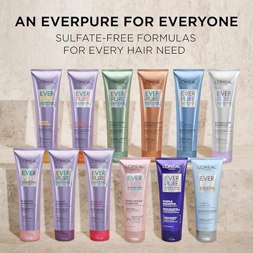 L’Oréal Paris Sulfate Free Moisture 21-in-1 Leave-In Conditioner for Dry Hair, EverPure, 6.8 fl oz (Packaging May Vary)