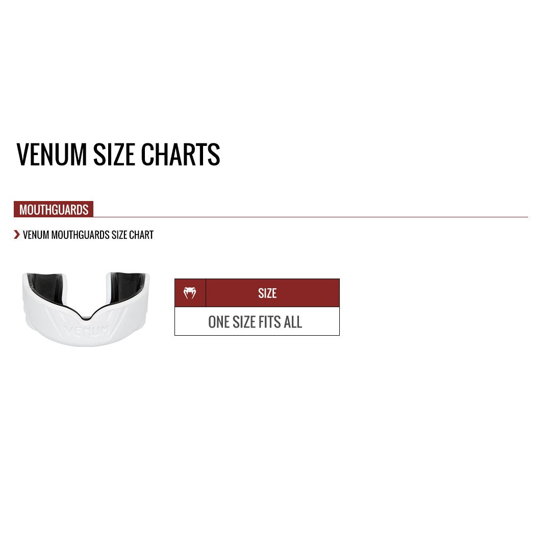 Venum Challenger Mouthguard - Black/Ice, One Size