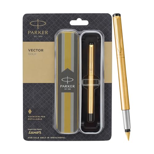 Parker Vector Gold Fountain Pen