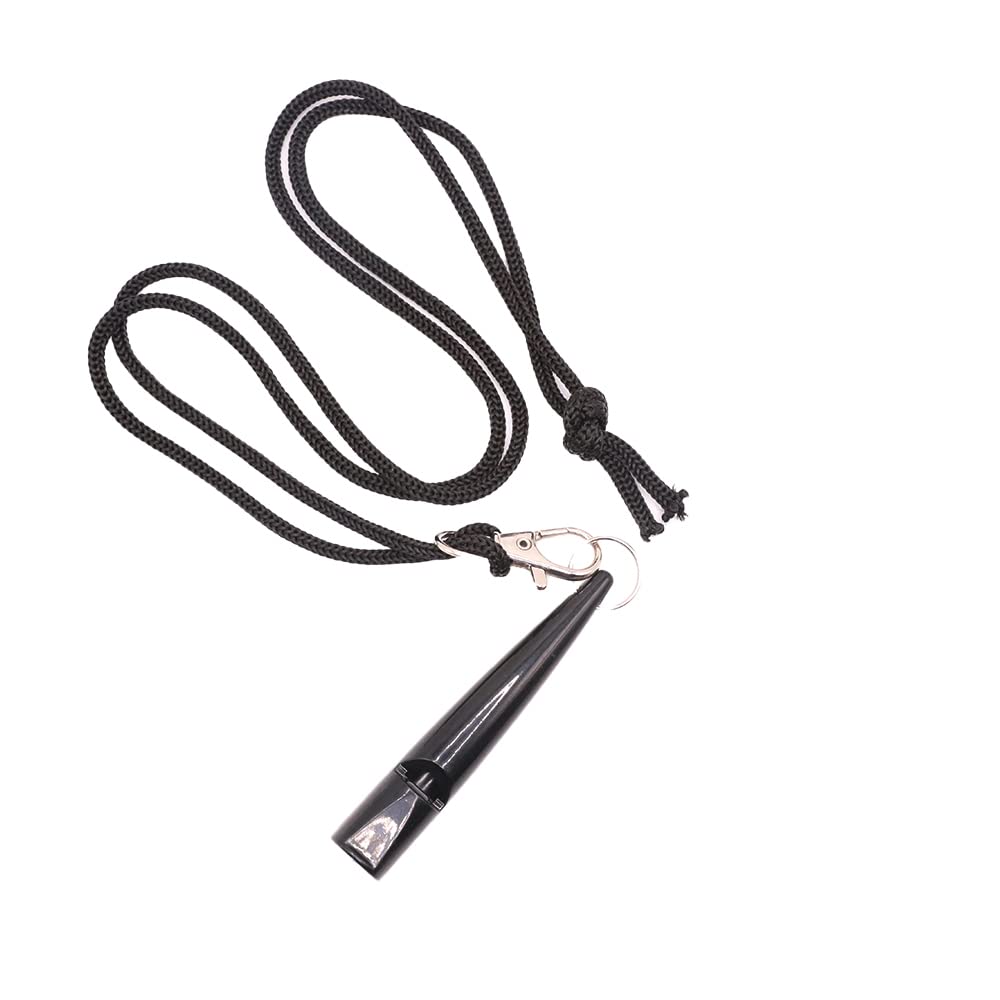 Dog Whistles That Makes Dogs Come to You | Perfect for Training | Dog Training Whistles | Includes Lanyard for Easy Use | Black Color to Match It with Everything | Dog Whistle Training