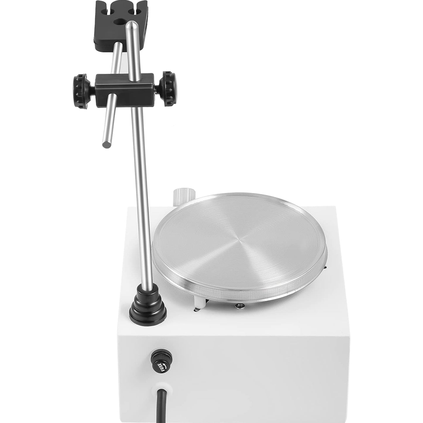 Happybuy Magnetic Stirrer 250W 158℉/70℃ Heating Hot Plate with Magnetic Stirrer 0-1600 RPM Adjustable 1000ML Lab Magnetic Stirrer Mixer with Stand Support, Stirring Bar