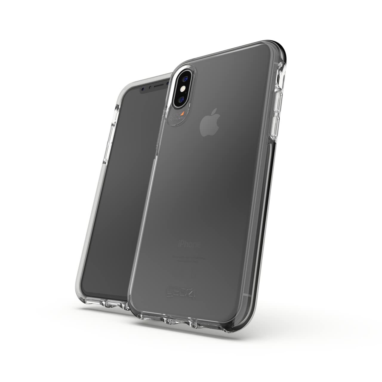 Gear4 Crystal Palace Clear Case with Advanced Impact Protection [ Approved by D3O ], Slim, Tough Design for iPhone X/XS – Clear