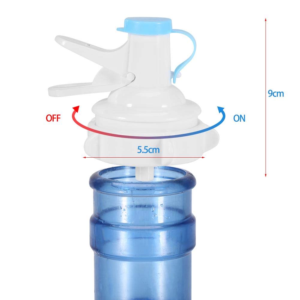 Haofy Water Bottle Dispenser, 5 Gallon Bottle Jug Pump Drinking Water Spout Dispenser with Dustproof