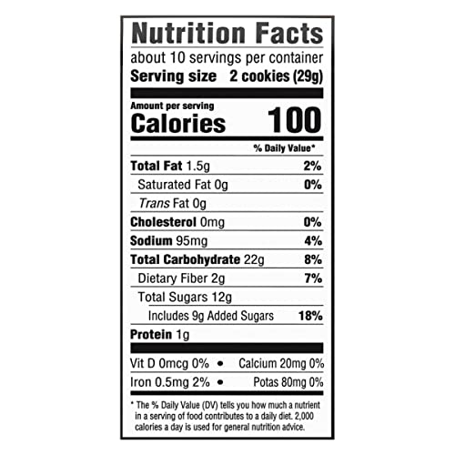 Newtons 100% Whole Grain Wheat Soft & Fruit Chewy Fig Cookies, (Fig Bars), 10 oz Pack
