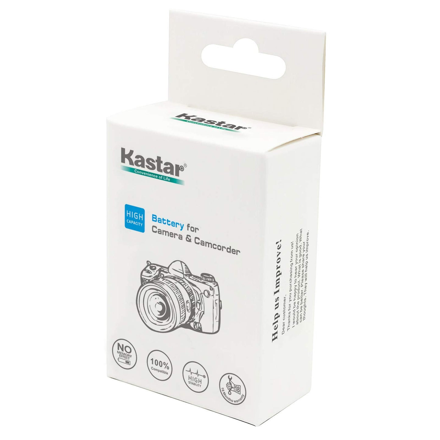 Kastar Battery 2 Pack for Canon LP-E6 LP-E6N, Canon EOS 60D 60Da EOS 70D XC10, EOS 5D Mark II 5D Mark III 5D Mark IV, EOS 5DS 5DS R, EOS 6D 7D Mark II and BG-E14 BG-E13 BG-E11 BG-E9 BG-E7 BG-E6 Grip