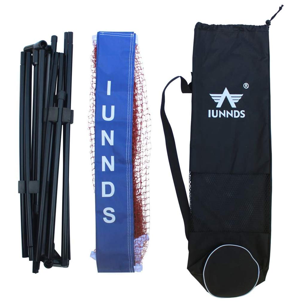 Sports God Portable Badminton Volleyball Tennis Net Set with Stand/Frame (14 ft)