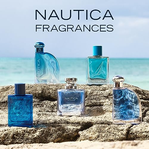 Nautica Midnight Voyage Eau de Toilette, Vegan Formula, Eau de Toilette Spray, Spicy Scent of Pink Pepper and Mesmerizing Amber, 1.6oz