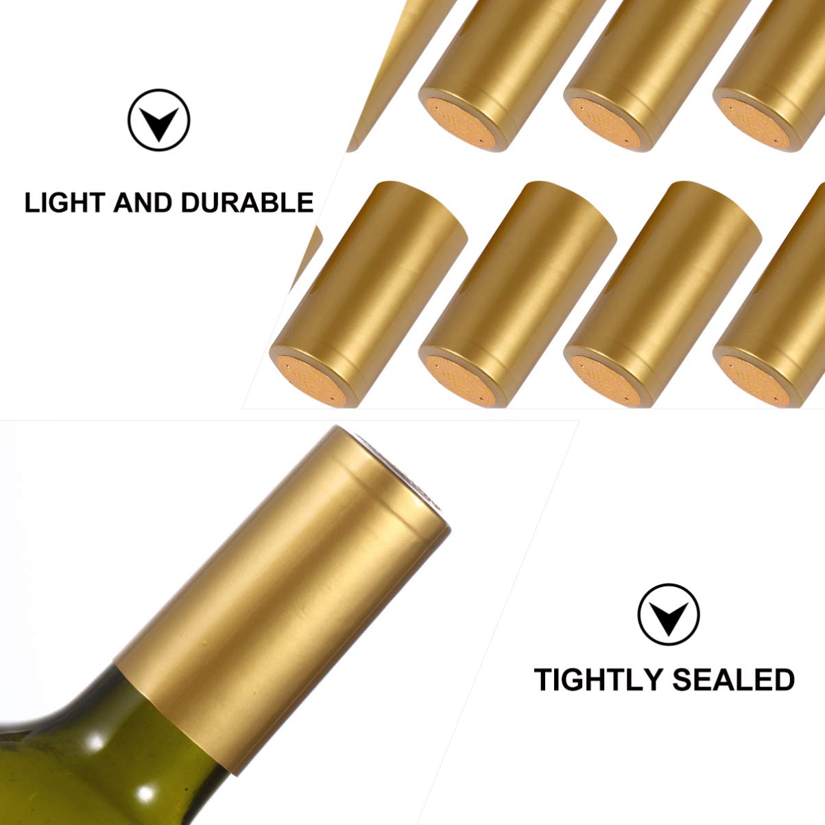 100pcs heat shrink capsules PVC Heat Shrink Capsules Wine Bottle Seal Capsules Wine Shrink Wrap Cap For Wine Cellars pvc heat shrink capsules Bottle