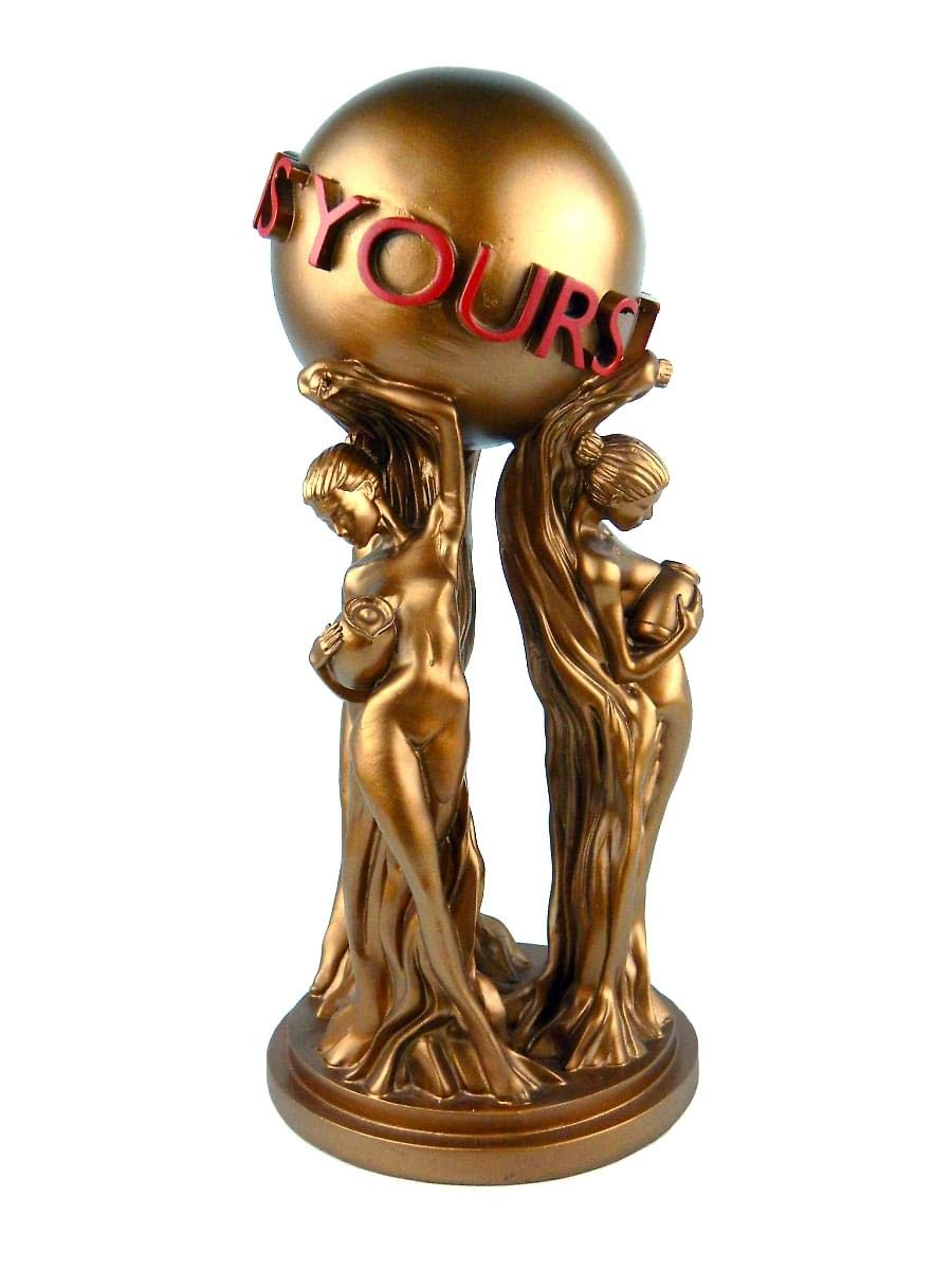 Scarface The World is Yours 12" Collectible Statue | Premium Quality Movie Themed Memorabilia and Collectible Home Decor for Birthdays, Graduations, House-Warming, and More