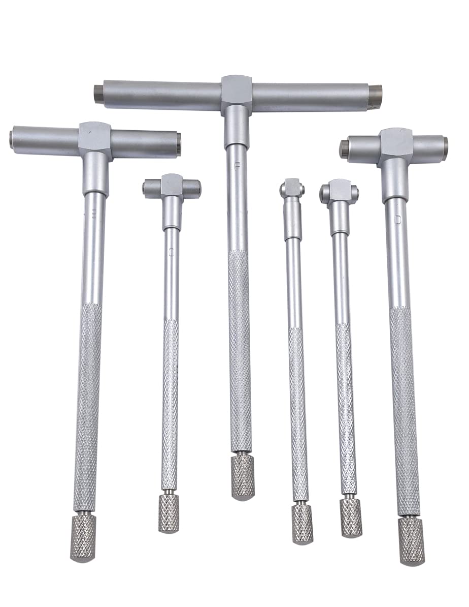 HHIP 4200-0255 6 Piece Telescoping Gage Set, 5/16-6"
