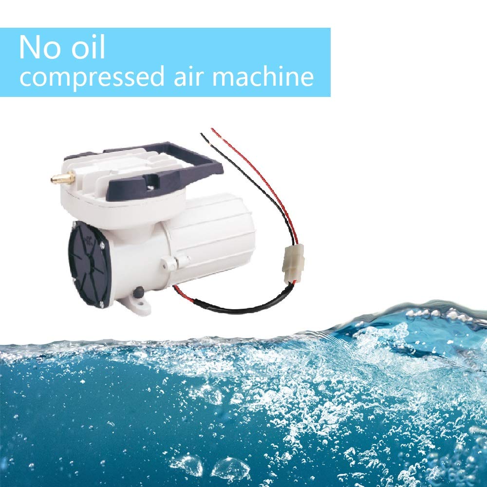 HEALiNK DC 12V 160LPM/Min 2536GPH 120W Aquarium Air Pumps Aquaculture Fish pood Pressure Compressor Aerator