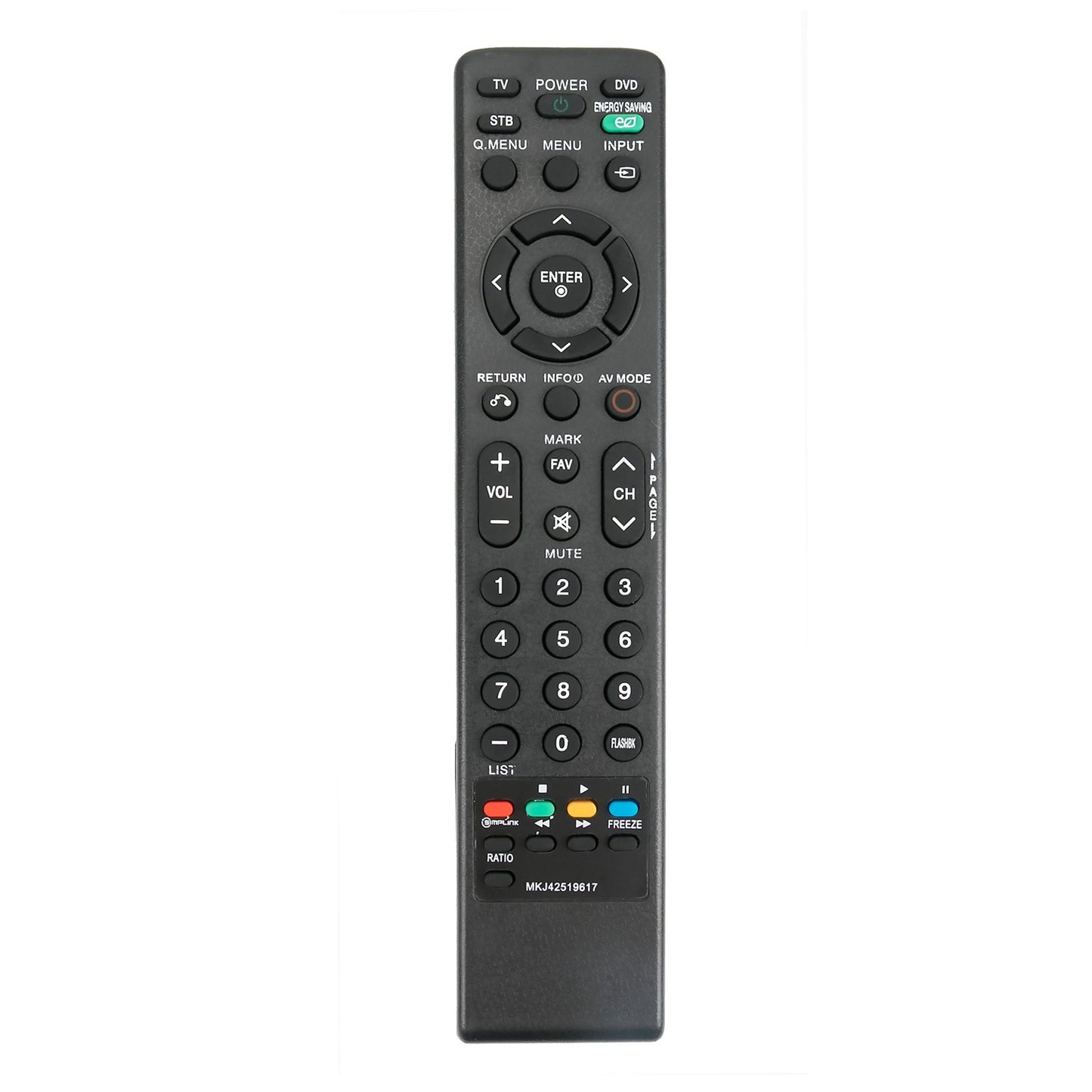 MKJ42519617 Replace Remote Control fit for LG Plasma TV 42PQ10 42PQ12 50PQ30 50PQ60 50PS10 50PS11 50PS80 60PS10 60PS11 60PS70 60PS80 42PQ60 50PQ30C 42PQ20 42PQ30 42PQ30C 42PQ31 50PQ10 50PQ12