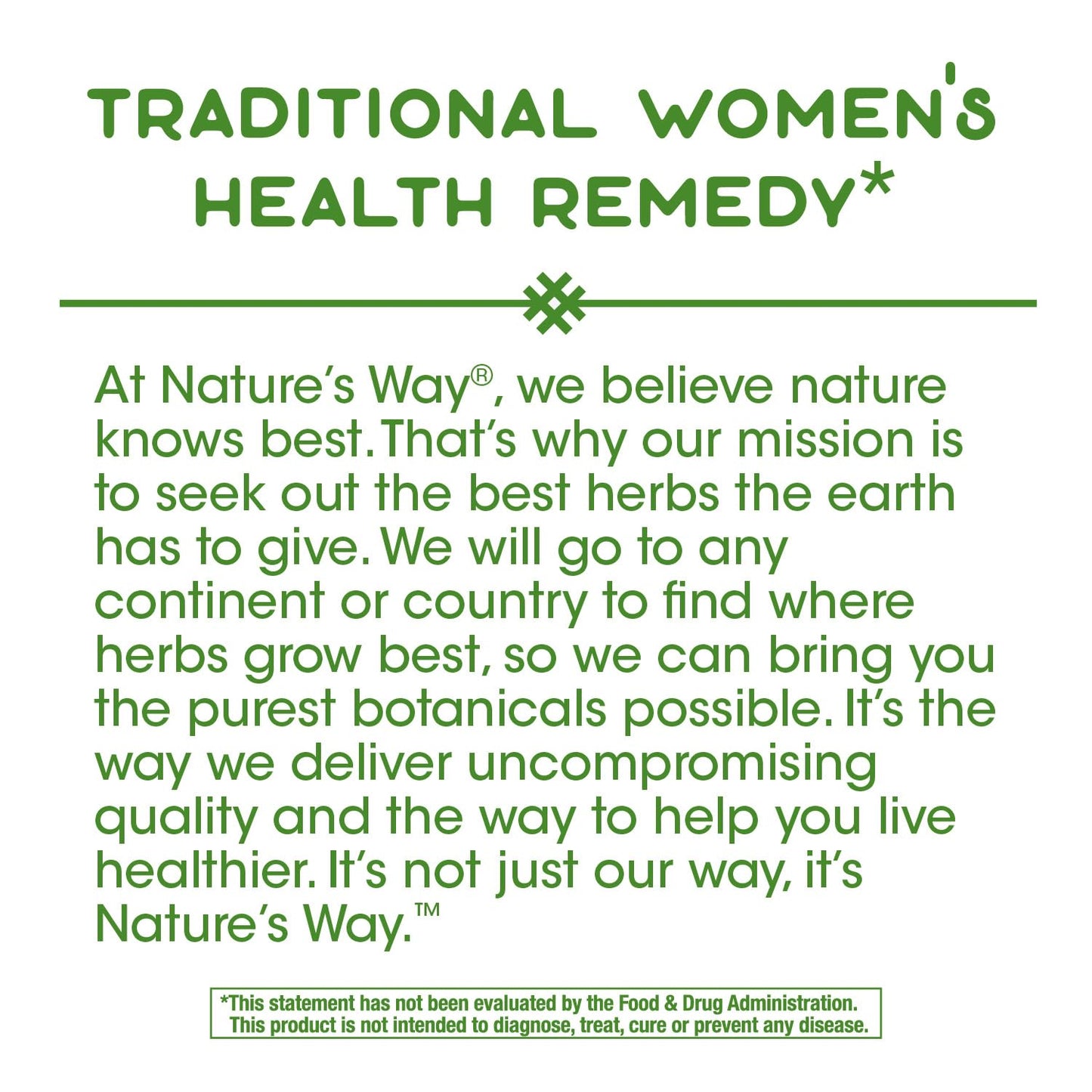 Nature's Way Raspberry Leaf - 640 mg per 2-capsule Serving - Traditional Support for Women's Health* - Herbal Supplement for Women - Gluten Free - 100 Vegan Capsules