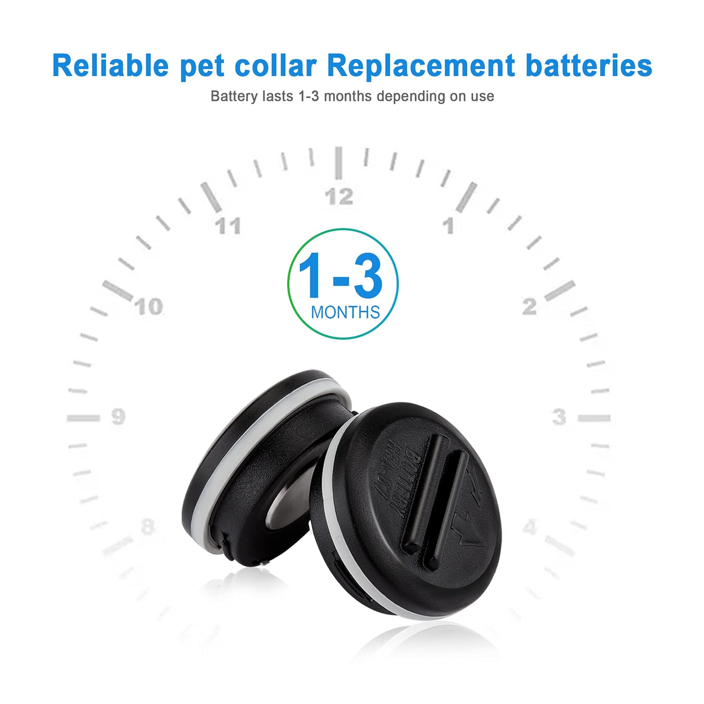 LP RFA-67 Pet Collar Batteries for PIF-300 RF300 PIF-275-19 PRF-3004W PUL-250, Compatible with RFA-67D-11 6 Volt Lithium Replacement Battery (10 Pack)