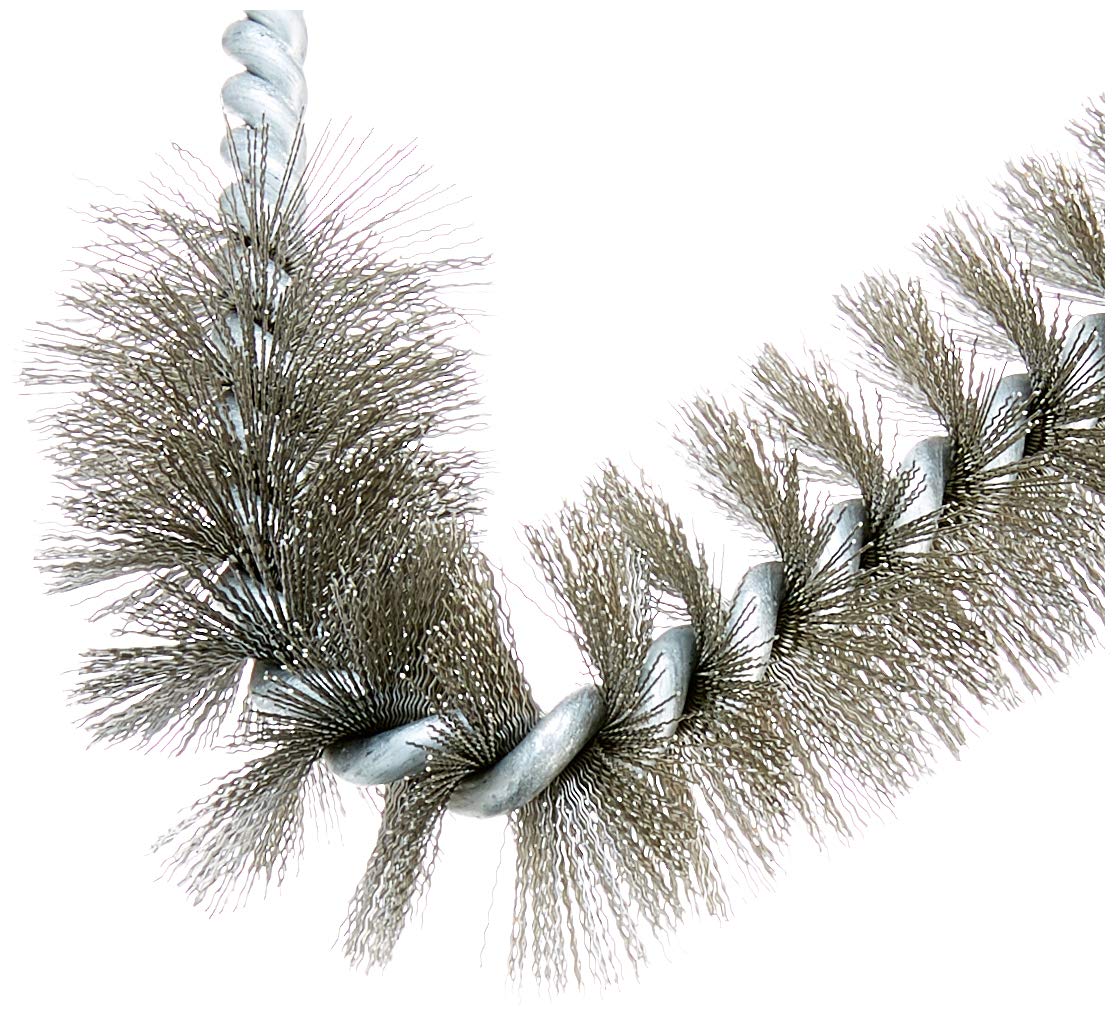 Weber 3-Sided Grill Brush, 12 Inch, Black