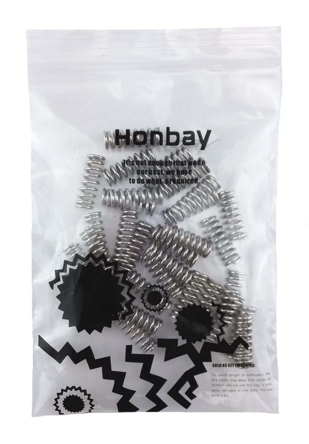 Honbay 30pcs Heated Bed Compression Spring for 3D Printer Extruder Accessory