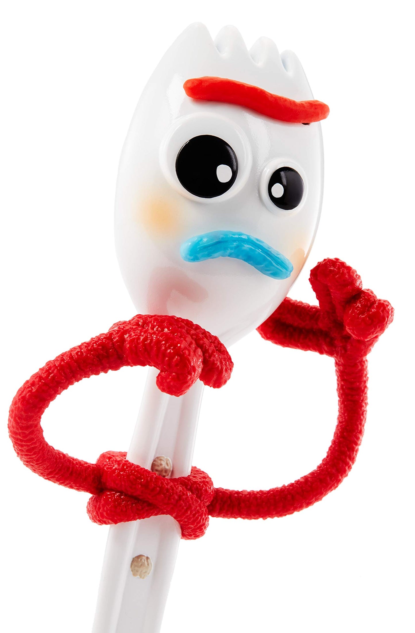 Toy Story 4Toy Story 4 True Talkers Forky Figure, 7.2 in, Posable, Talking Character Figure with Authentic Movie-Inspired Look and 15+ Phrases, Gift for Kids 3 Years and Older