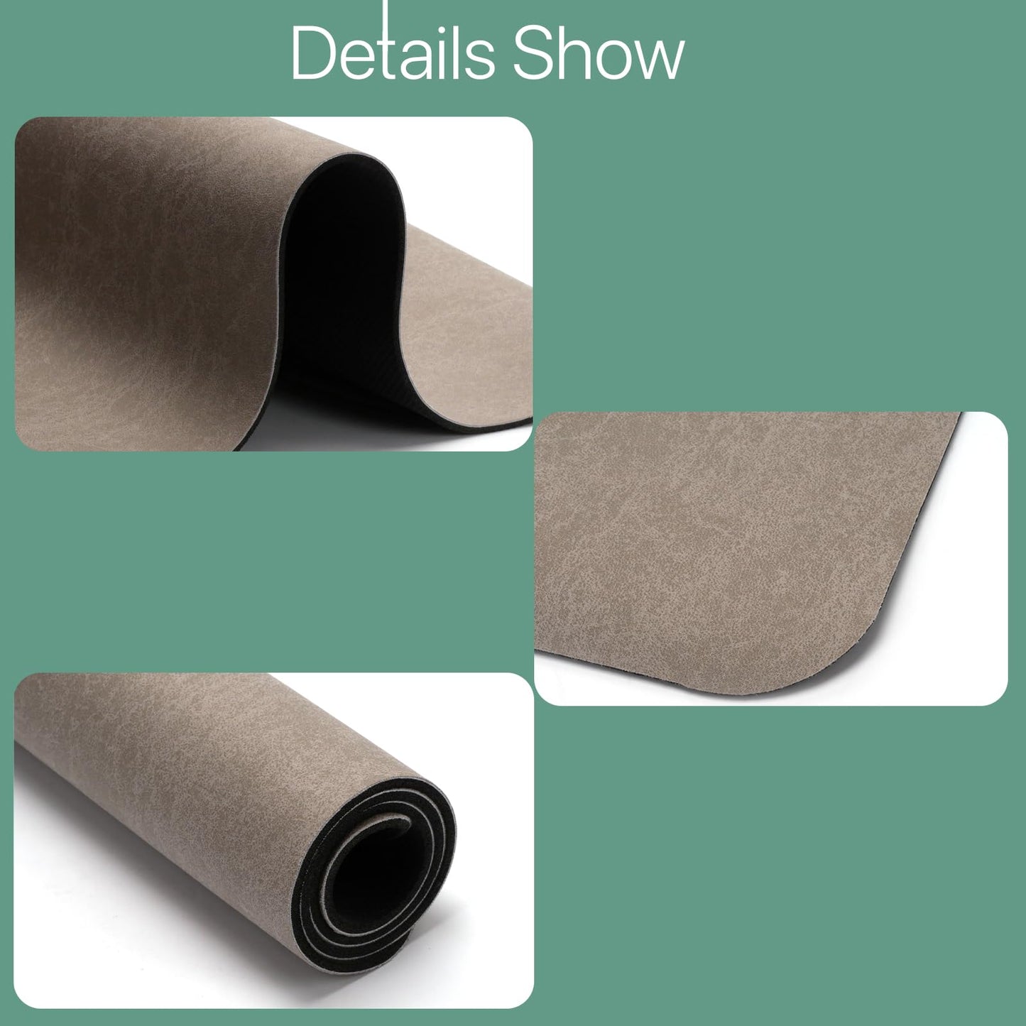 Diatomaceous Earth Bath Mat|Quick Dry Bath Mat|Super Absorbent Bath Mat|Non Slip Bathroom Rugs(Grey 40×60cm)
