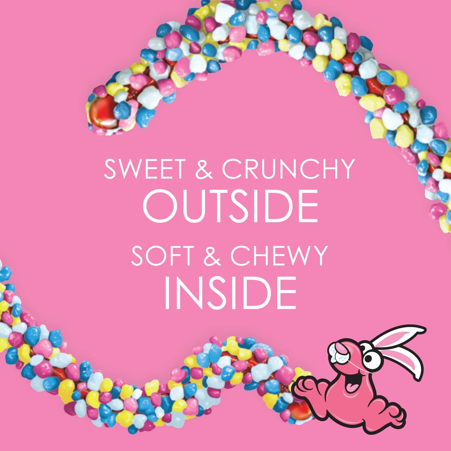 NERDS Hoppin' Rope, Springtime Easter Candy, 0.92 oz (Pack of 24)