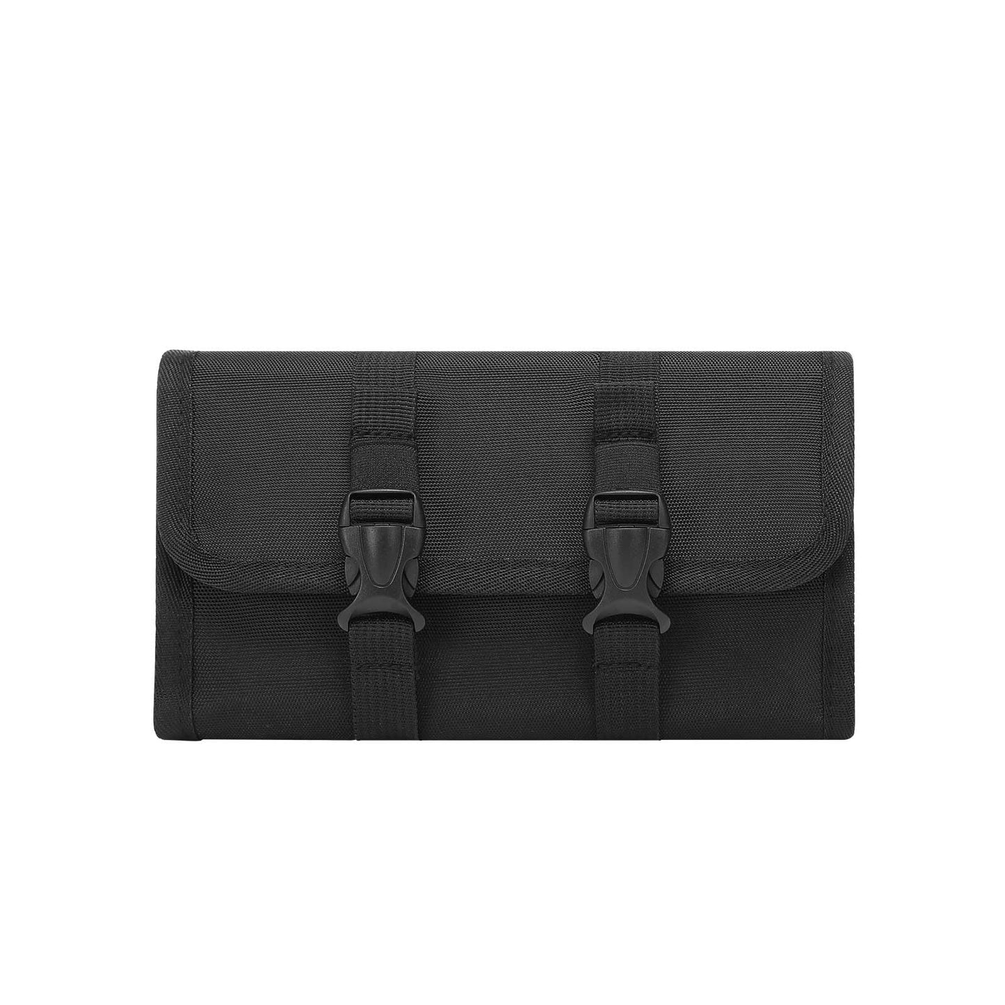 Leopauto Roll Up Tool Bag- Small Tool Bag,Motorcycle Bags,Store Kinds Of Repair,Suitable For Electricians, Plumbers, Carpenters And Hobbyists,Easy To Carry, Wear And Durable,Black