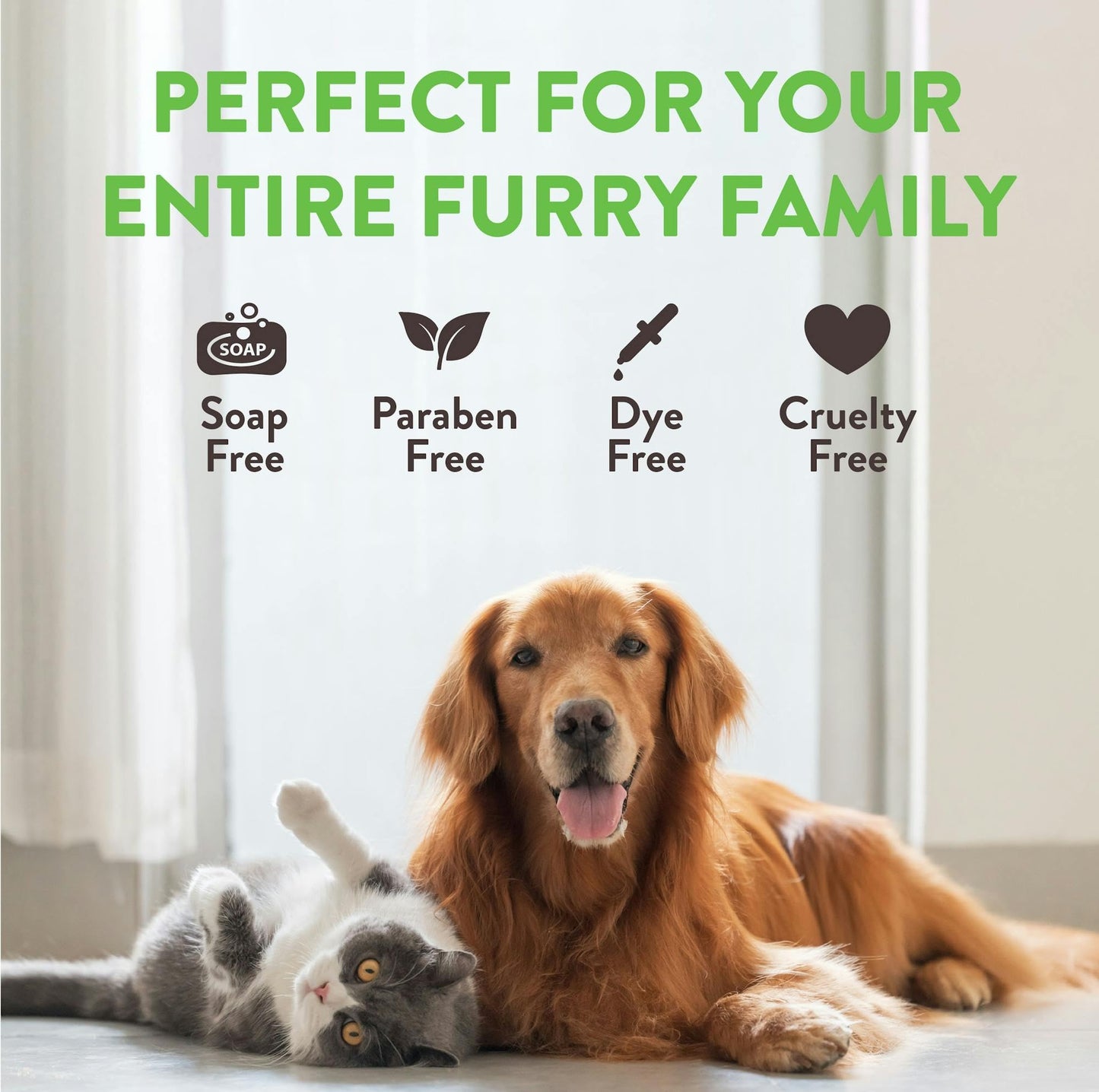 TropiClean Sweet Pea Cat & Dog Detangler Spray Dematting | Dog Conditioner Spray Derived from Natural Ingredients | Made in the USA | 16 oz.