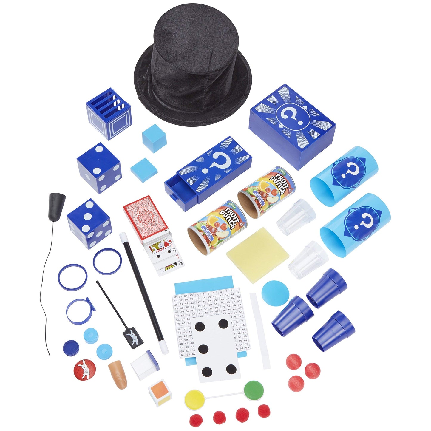 Ideal Magic Spectacular Magic Suitcase, Easy Way to Learn Magic Tricks with Props, Perfect for Beginner Magicians, Over 100 Tricks, For Ages 8 and up
