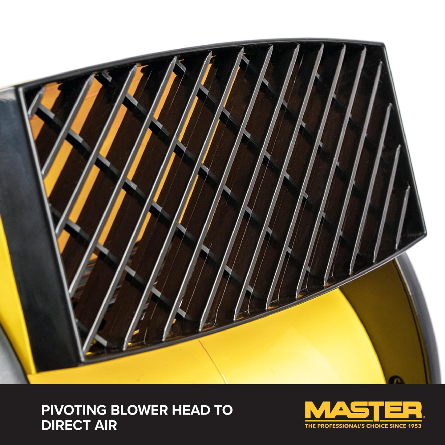 Master High-Velocity Pivoting Head Blower Fan – Utility Air Mover for Drying or Ventilating Home or Construction Site. Daisy chain compatible (MAC-310A-120)