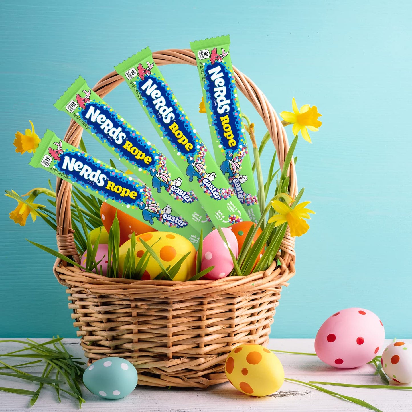 NERDS Hoppin' Rope, Springtime Easter Candy, 0.92 oz (Pack of 24)