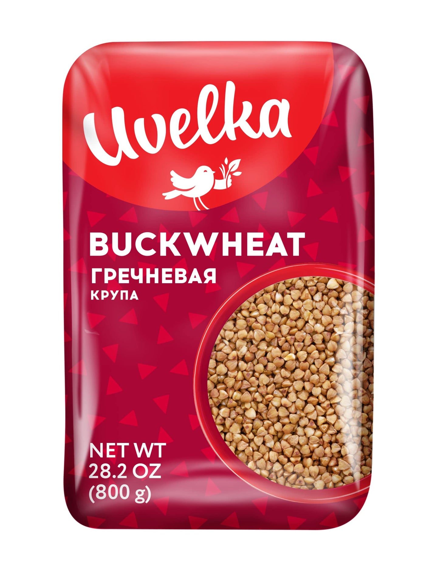 Uvelka Buckwheat Groats 800 Gram, Pack of 2