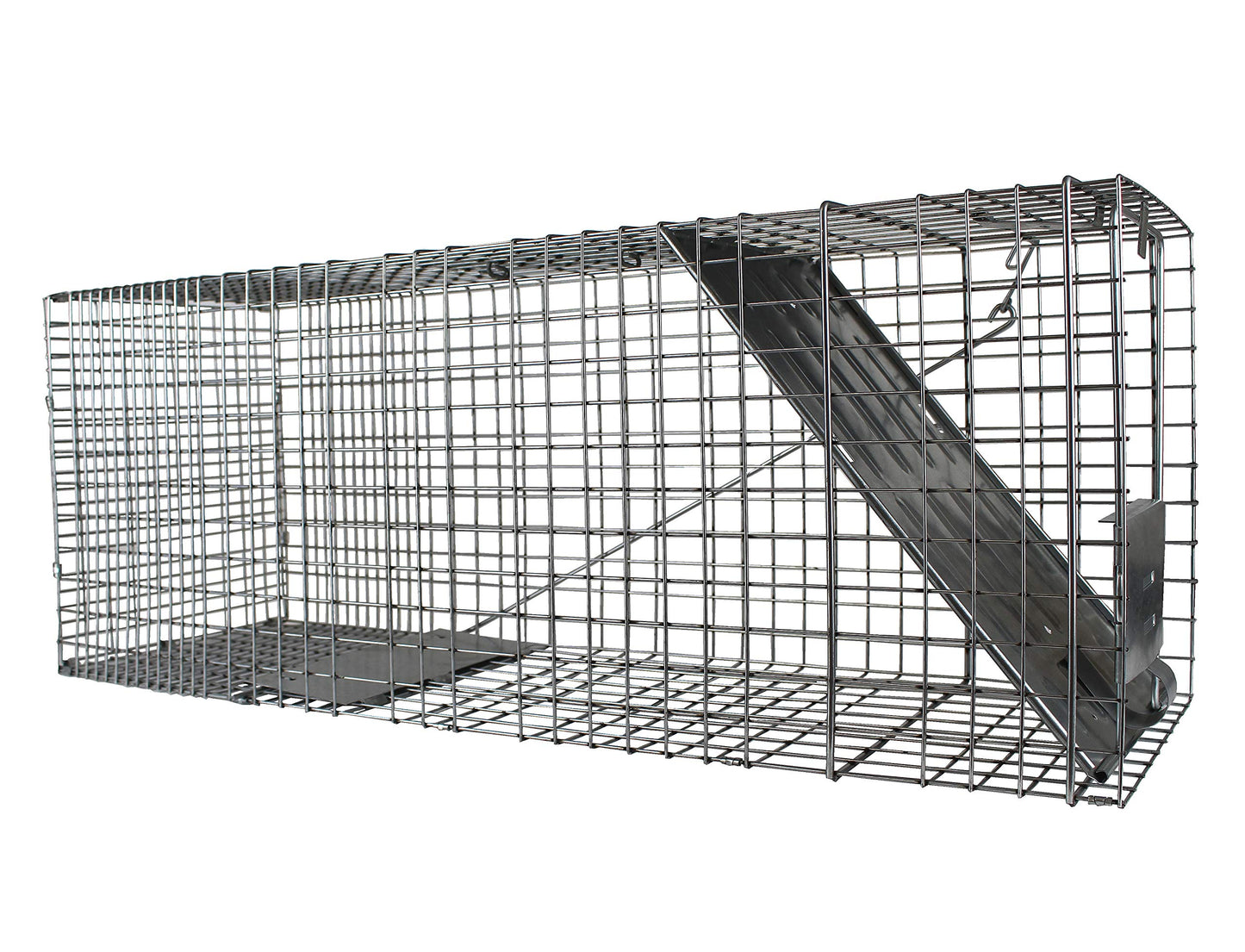 Havahart 1079SR Large 1-Door Humane Catch and Release Live Animal Trap for Raccoons, Cats, Bobcats, Beavers, Small Dogs, Groundhogs, Opossums, Foxes, Armadillos, and Similar-Sized Animals